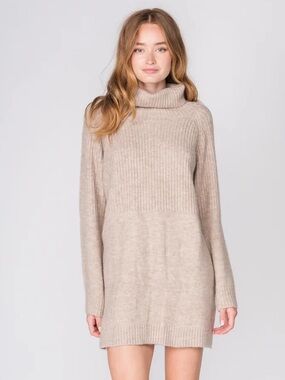 Cozy Cream Turtleneck Sweater